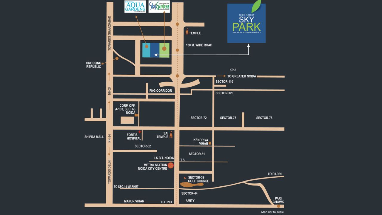 Hawelia Sky Park Location map